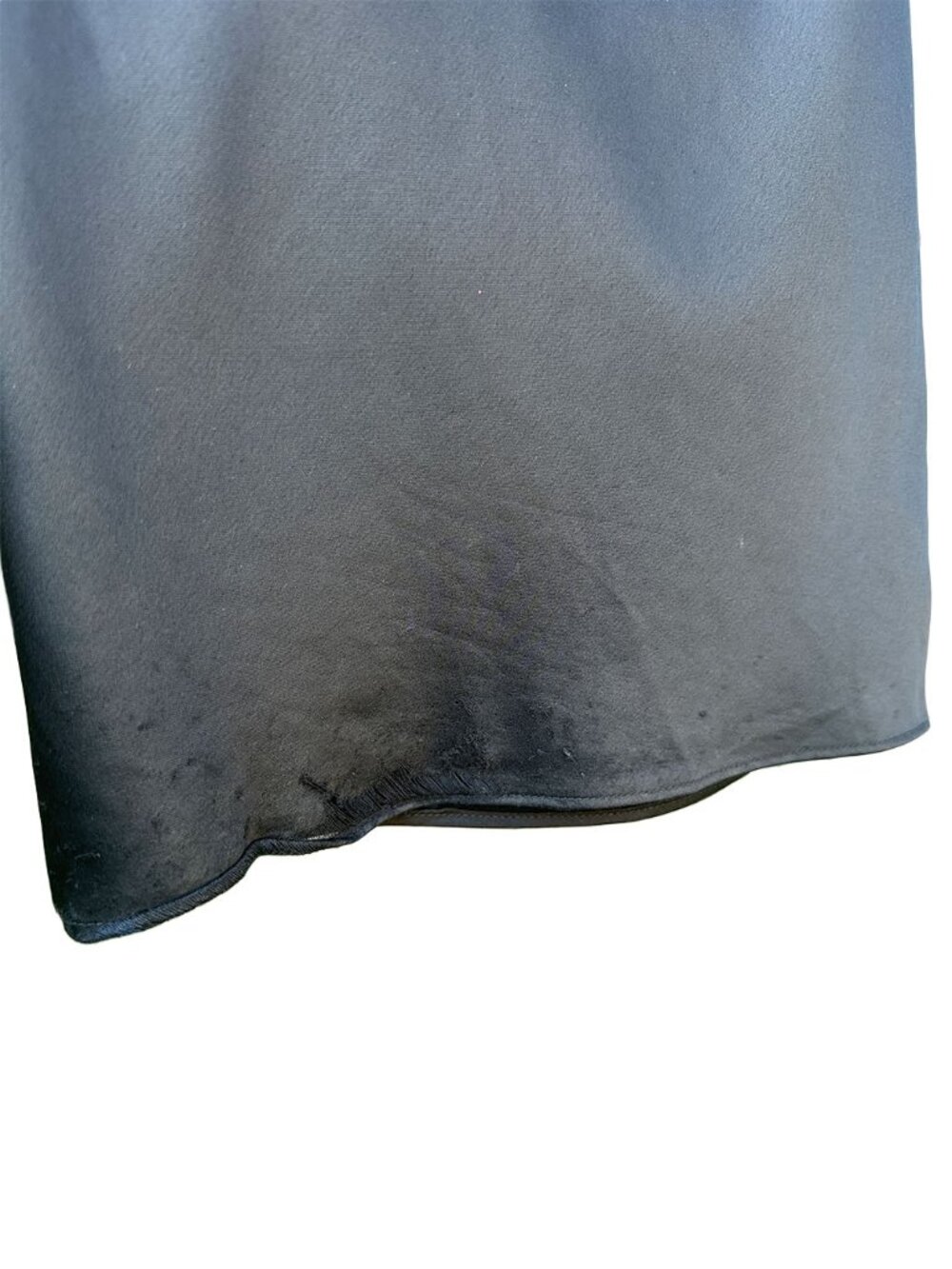 Reformation Gale Satin Mid Rise Bias Pants Pull On L READ - Picture 3 of 8
